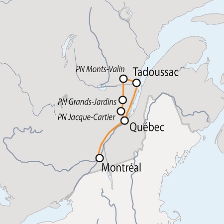 carte-Le Québec authentique